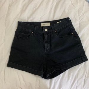 pacsun jean mom shorts